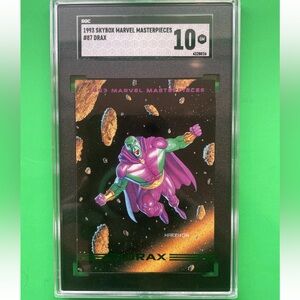 Vintage 1993 Skybox Marvel Masterpieces #87 Drax SGC 10!!